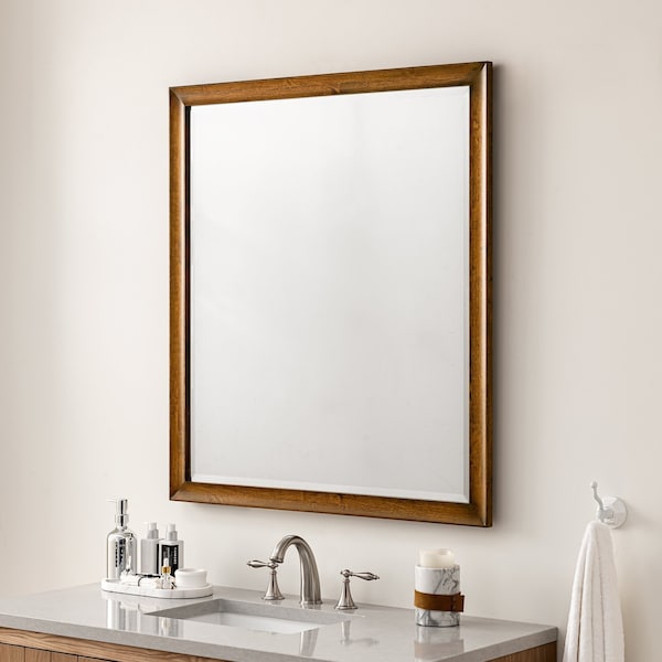 Glenbrooke 36in Mirror, Country Oak